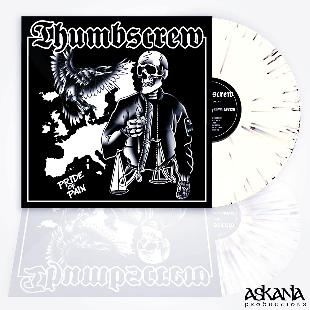 Thumbscrew "Pride Of Pain" White Black Splatter LP